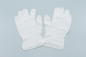 Guantes desechables de nitrilo blanco