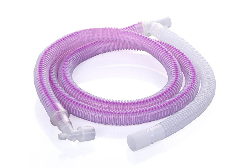 Circuitos respiratorios de anestesia (tubo dividido en mitad)